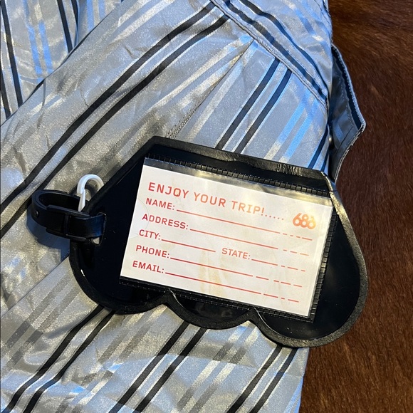 686 Snowboard Ski Jacket Women's Size M Mulitpocket Striped - Picture 14 of 16